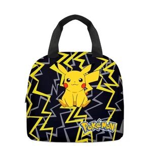 Pokemon Pikachu Black and Yellow Lunchbox